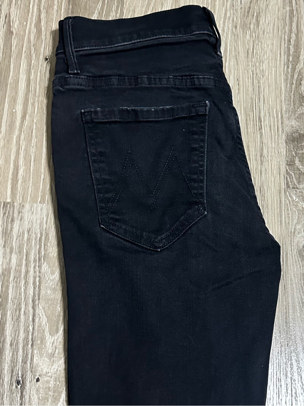 Mother Denim Stunner‎ Zip Ankle Step Fray' jeans "Not Guilty Size 26 - Picture 4 of 11